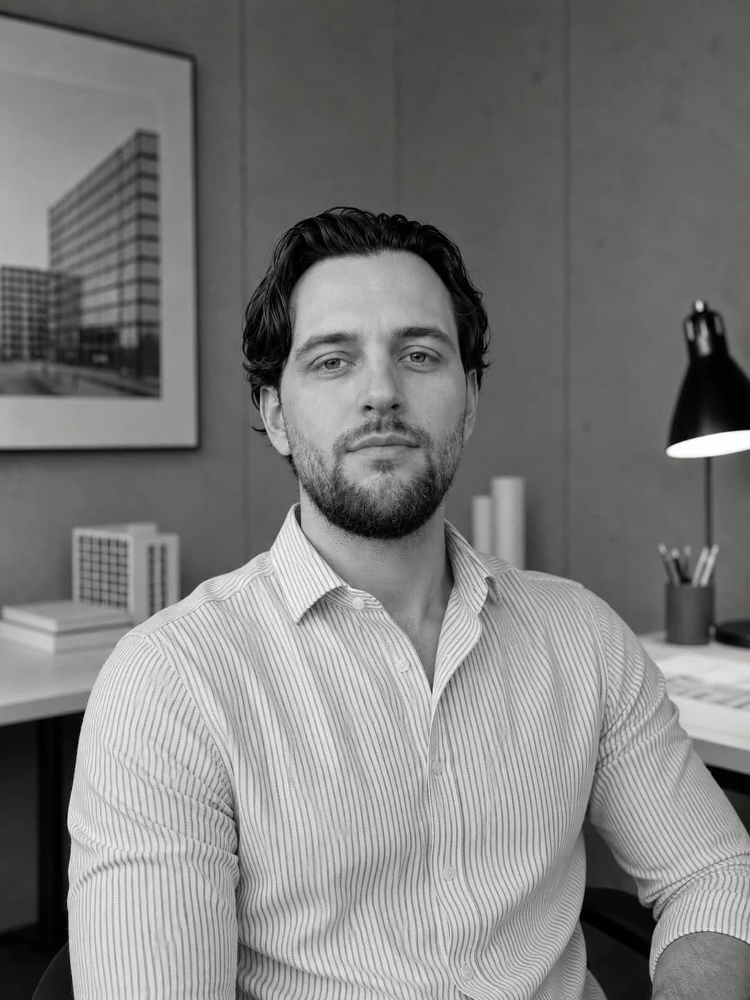 Portrait of Charles, founder of BrotherStudio