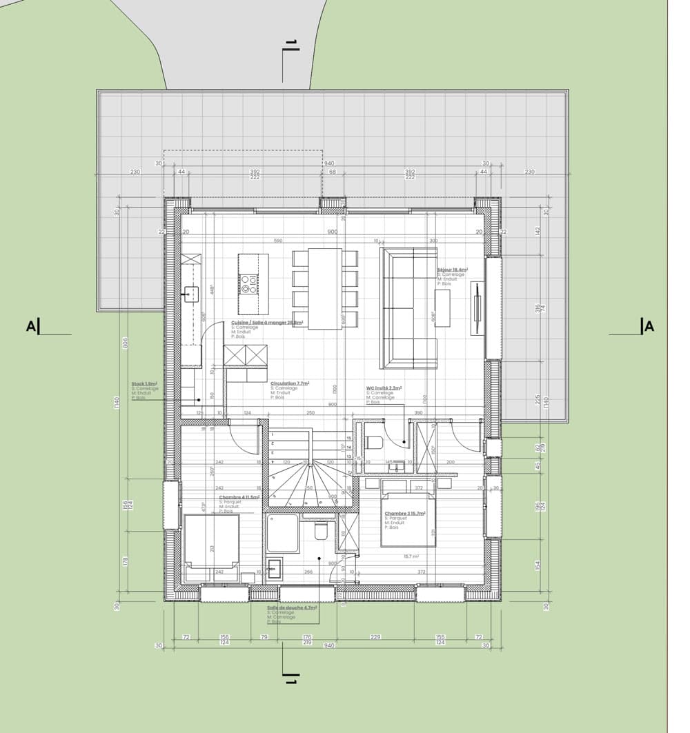 Apartment B floor plan
