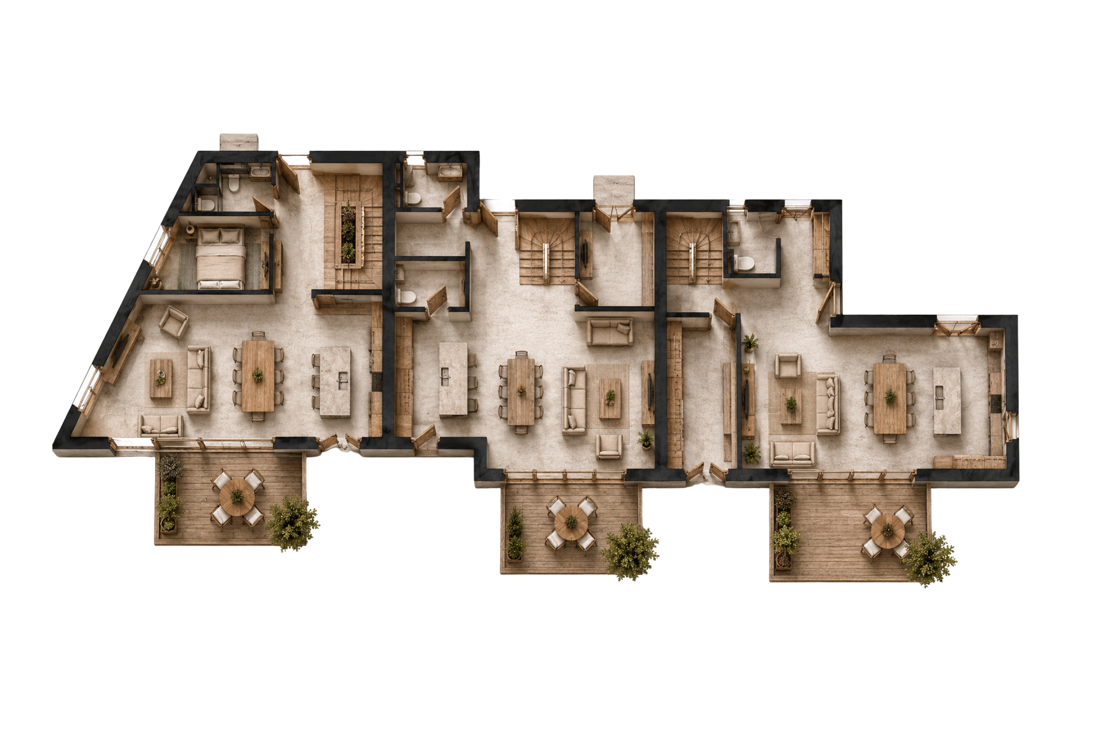 Luxury residence floor plan